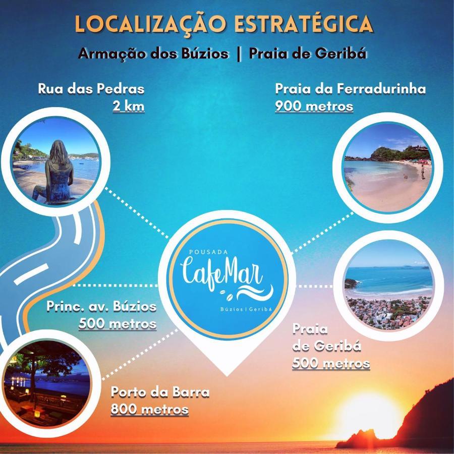 Pousada Cafemar Buzios Exteriör bild
